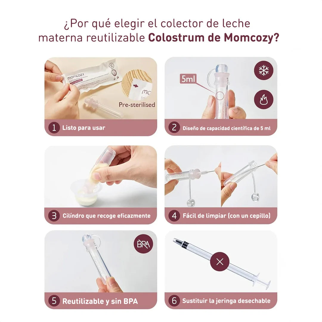 Recolector de Calostro - Momcozy