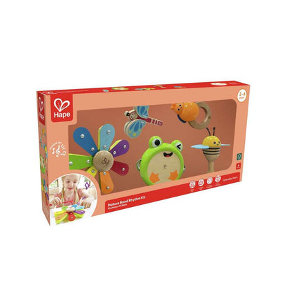Kit rítmico de banda de la naturaleza - Hape