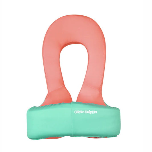 Chaleco Flotador Infantil Green Lock Verde Agua 19 a 30 kg - Green Dolphin