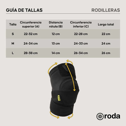RODILLERAS DE NIÑOS MTB RODA