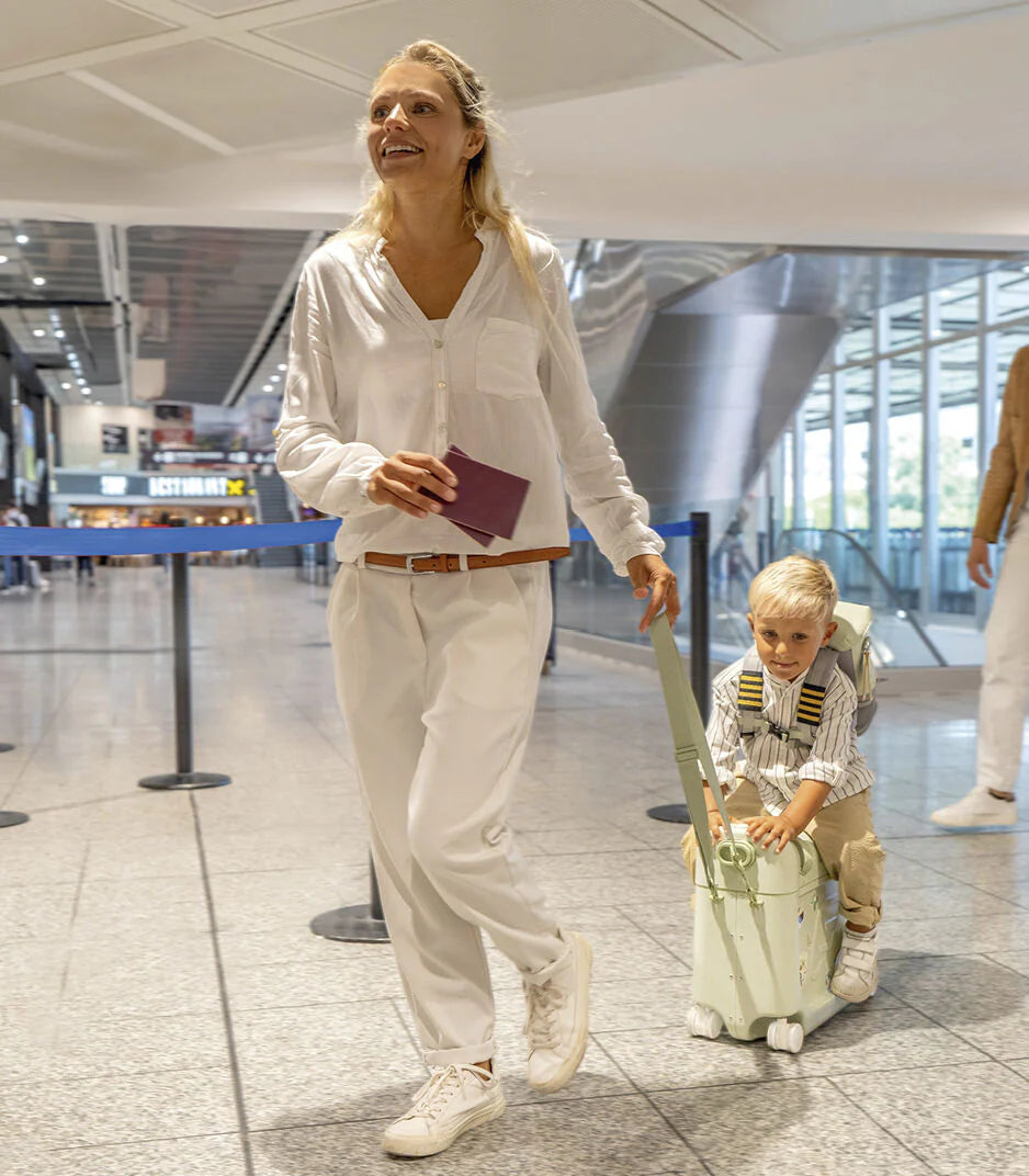 Maleta Stokke® JetKids™ BedBox™ V4 - Moonglow White