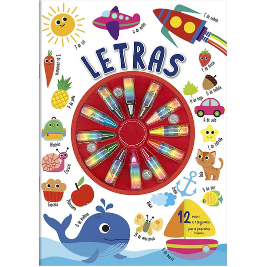 LIBRO PARA COLOREAR LETRAS