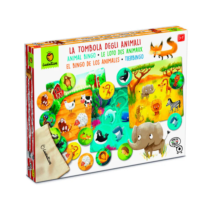 Juegos Familiares Bingo de Animales