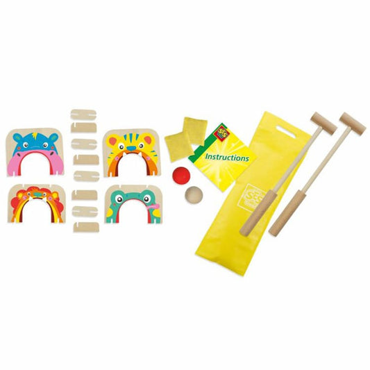 JUEGO 2 EN 1 PUNTERÍA Y CROQUET