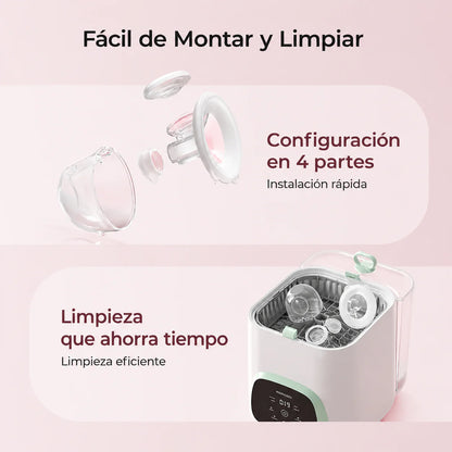 Extractor de leche materna manos libres S12 Pro Doble Momcozy