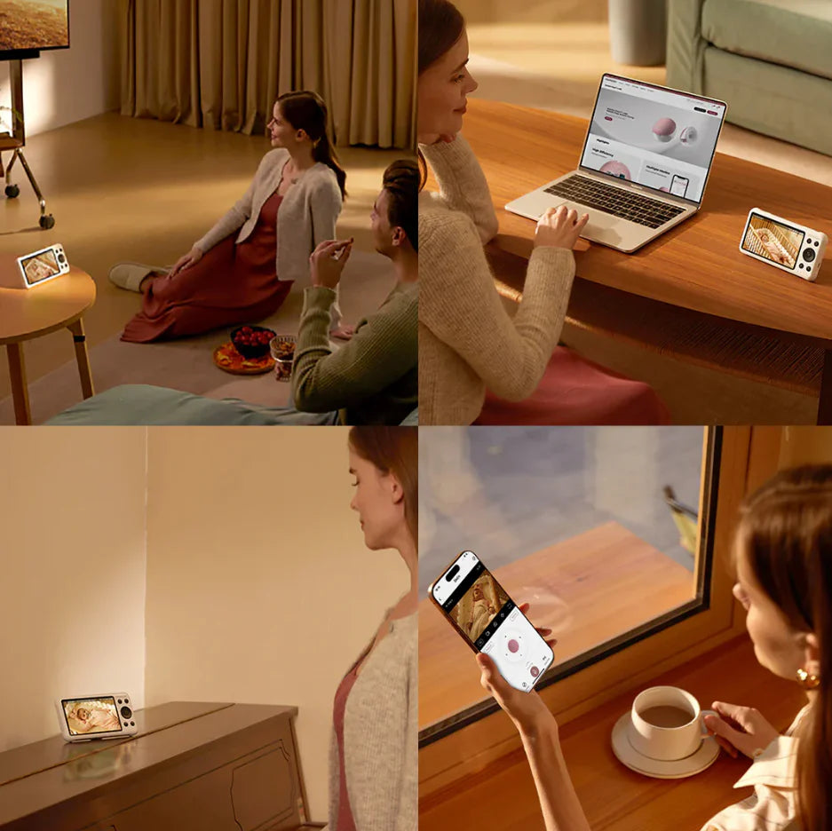 Monitor de Bebe Full HD Wi-Fi 5" MomCozy
