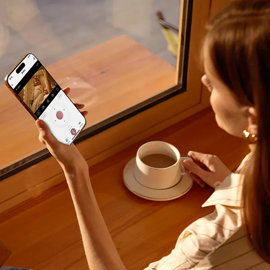 Monitor de Bebe Full HD Wi-Fi 5" MomCozy