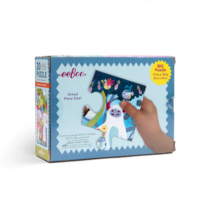 Puzzle 20 piezas Criaturas Mágicas - Eeboo