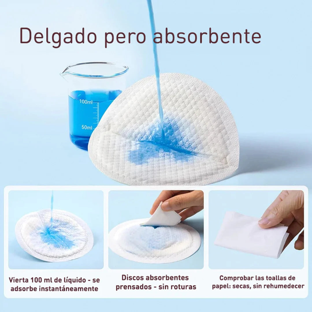 Pads Absorbentes de Lactancia Ultra Delgados - Momcozy