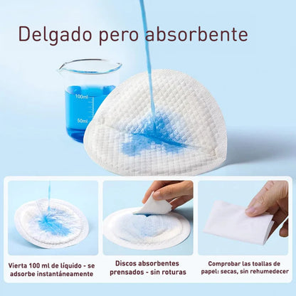 Pads Absorbentes de Lactancia Ultra Delgados - Momcozy
