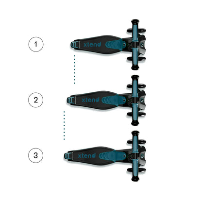 Xtend Ride-on 3 en 1 (1-12 años) Teal - Samrtrike