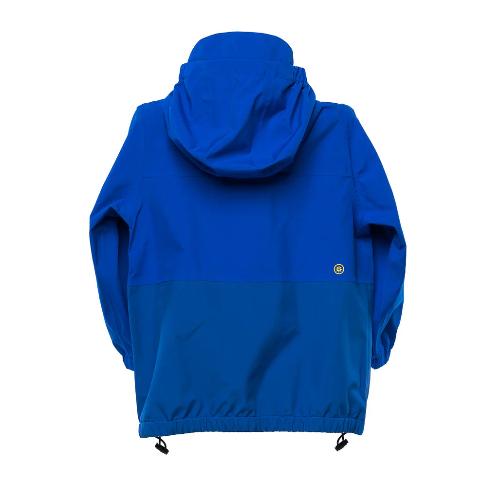 CHAQUETA IMPERMEABLE PARA NIÑOS Y NIÑAS AZUL