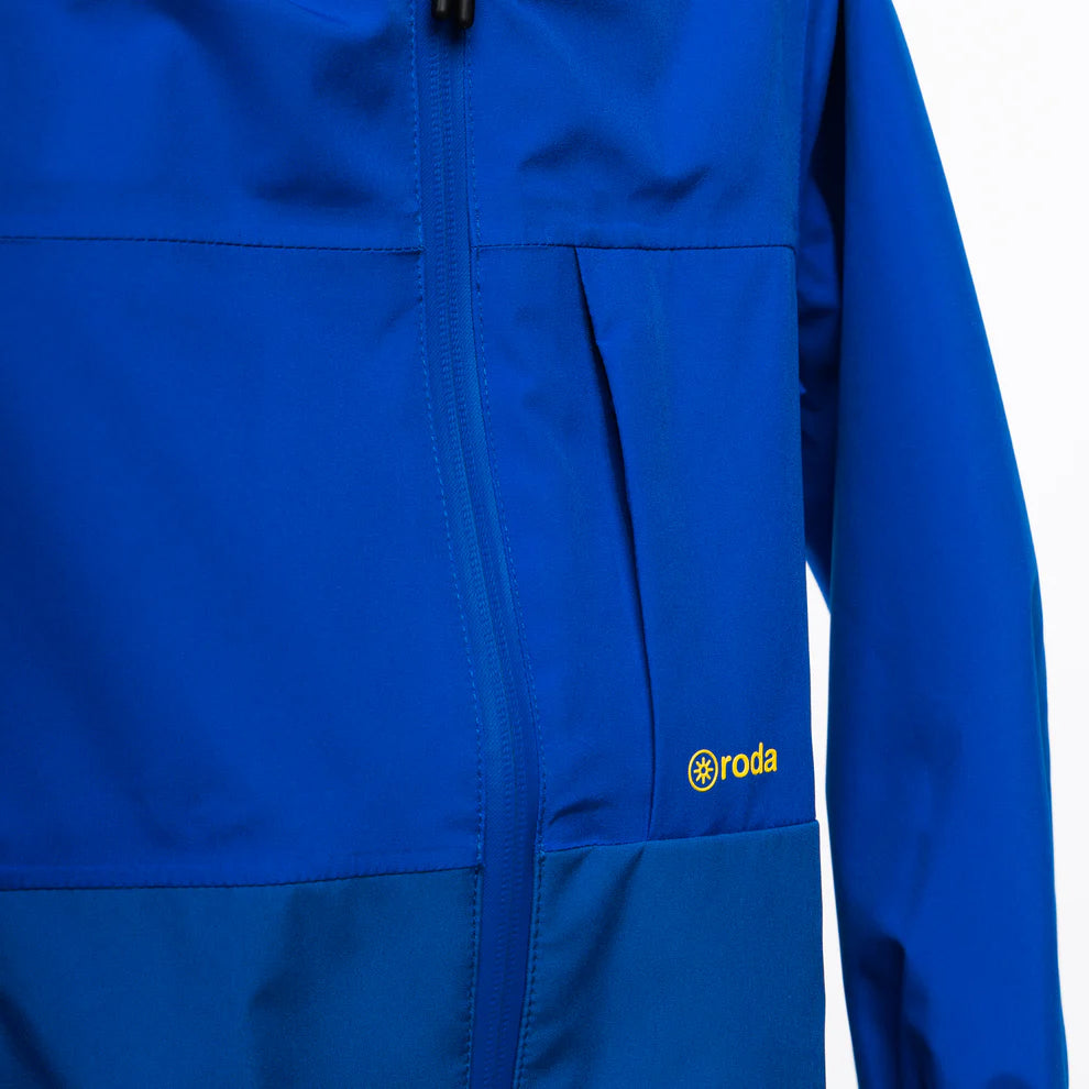CHAQUETA IMPERMEABLE PARA NIÑOS Y NIÑAS AZUL