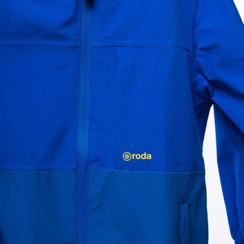 CHAQUETA IMPERMEABLE PARA NIÑOS Y NIÑAS AZUL