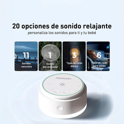 Maquina de Ruido blanco Portátil - Momcozy