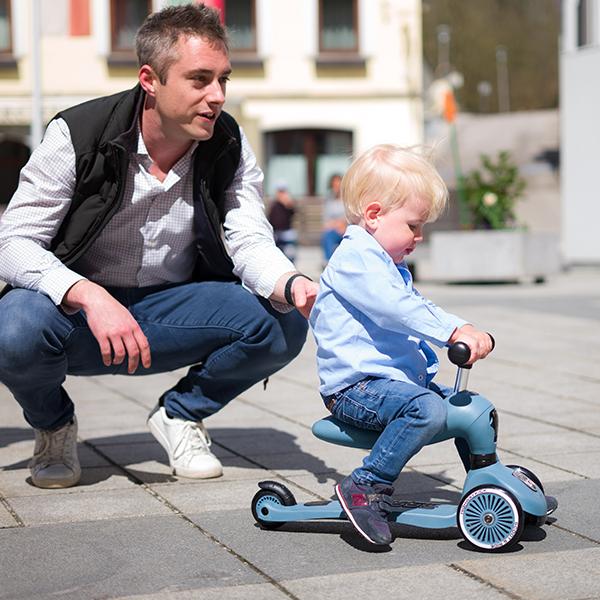 Scooter 2 en 1 Highwaykick 1 Steel - Scoot and Ride