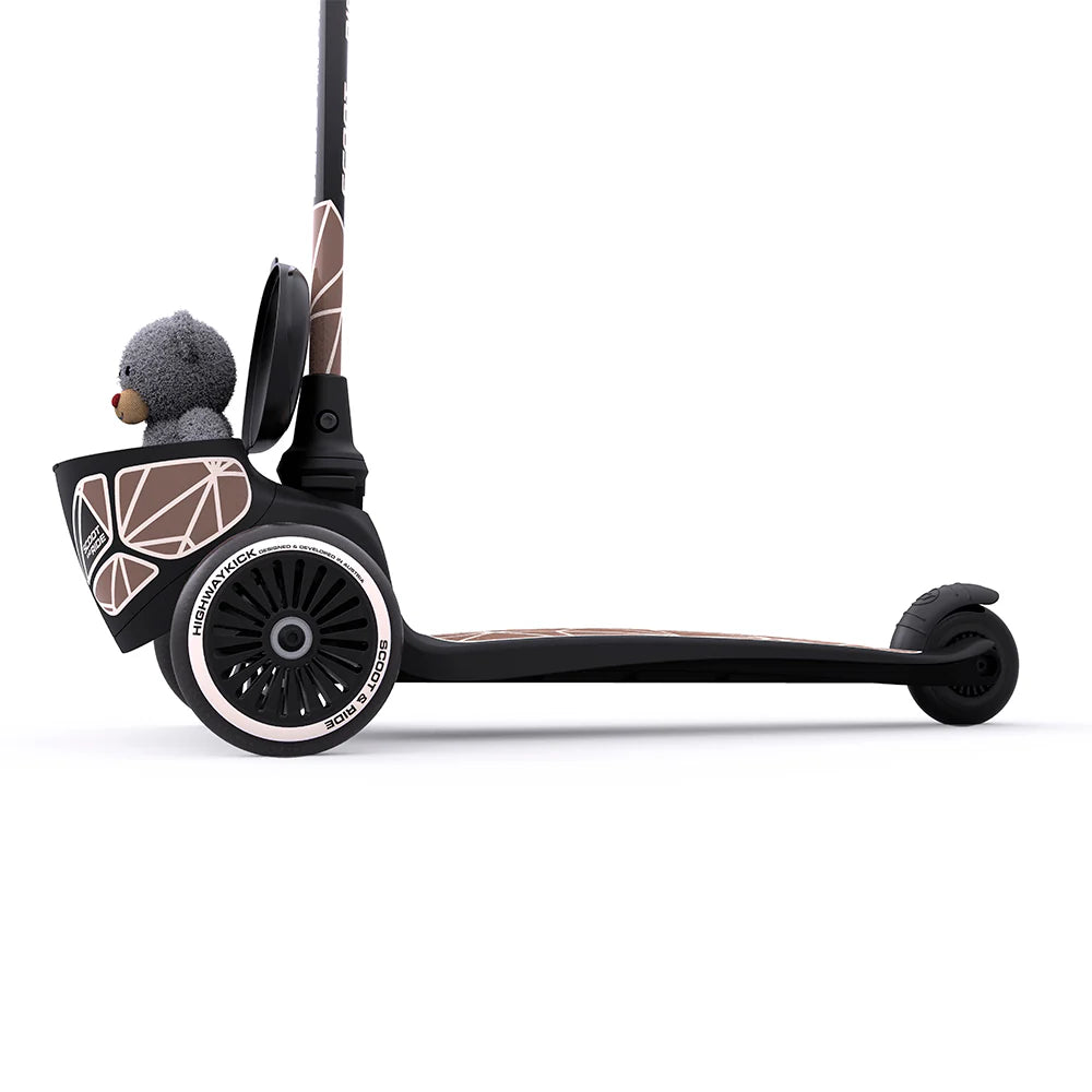 Scooter Highwaykick 2 Líneas Café - Scoot and Ride