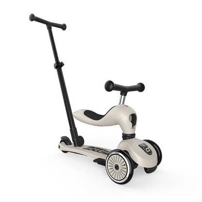 Scooter 2 en 1 Highwaykick 1 Push and Go Ash - Scoot and Ride