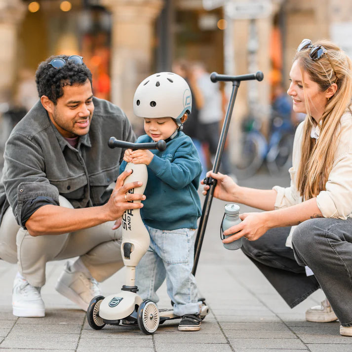 Scooter 2 en 1 Highwaykick 1 Push and Go Ash - Scoot and Ride