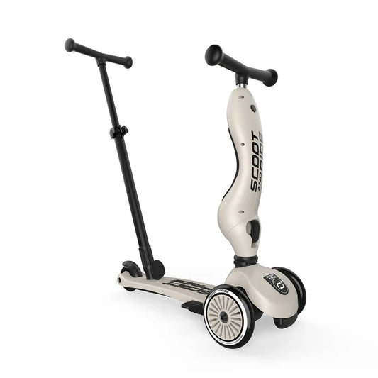 Scooter 2 en 1 Highwaykick 1 Push and Go Ash - Scoot and Ride