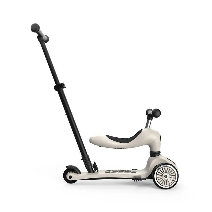 Scooter 2 en 1 Highwaykick 1 Push and Go Ash - Scoot and Ride