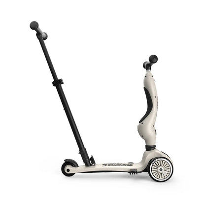 Scooter 2 en 1 Highwaykick 1 Push and Go Ash - Scoot and Ride