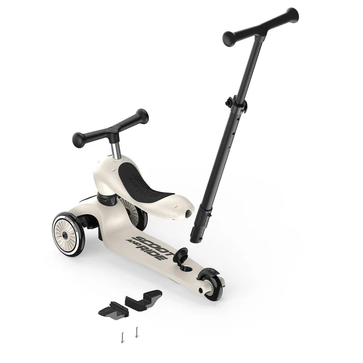 Scooter 2 en 1 Highwaykick 1 Push and Go Ash - Scoot and Ride