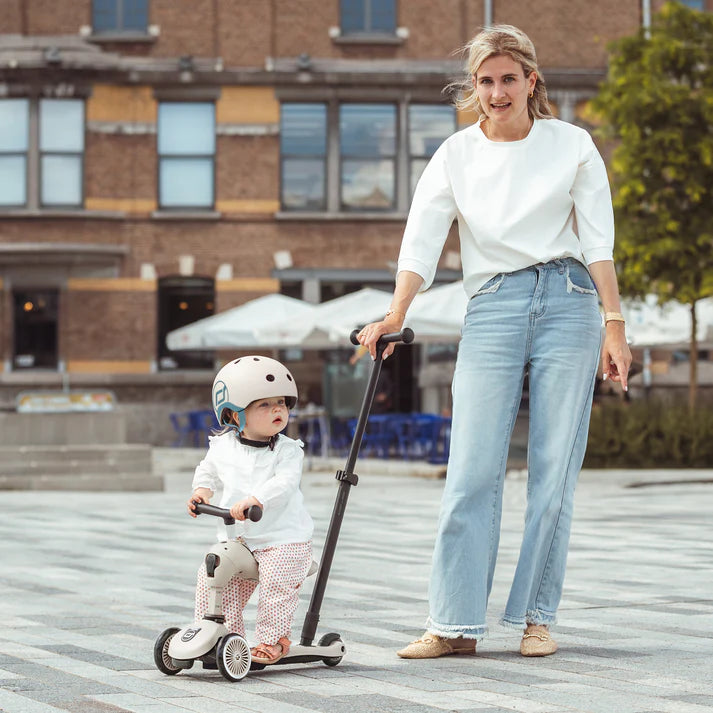 Scooter 2 en 1 Highwaykick 1 Push and Go Ash - Scoot and Ride