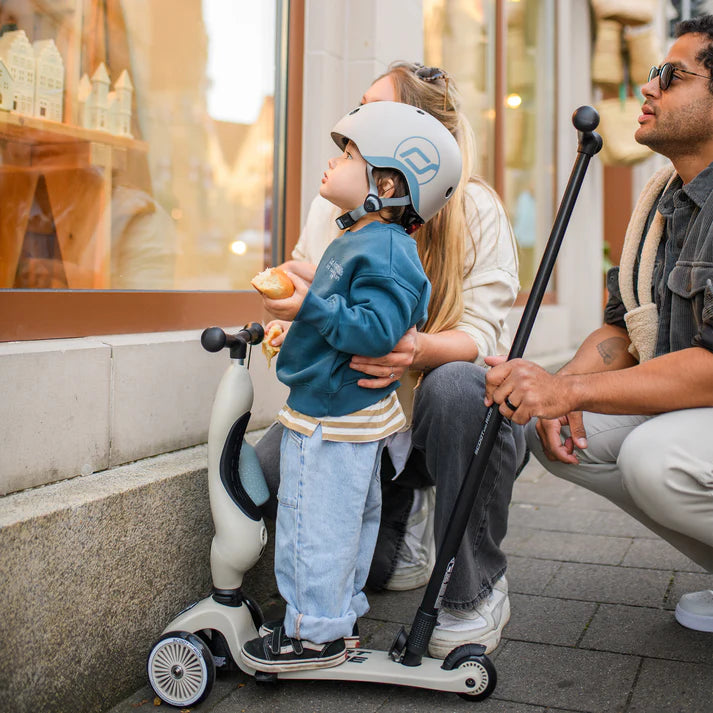 Scooter 2 en 1 Highwaykick 1 Push and Go Ash - Scoot and Ride