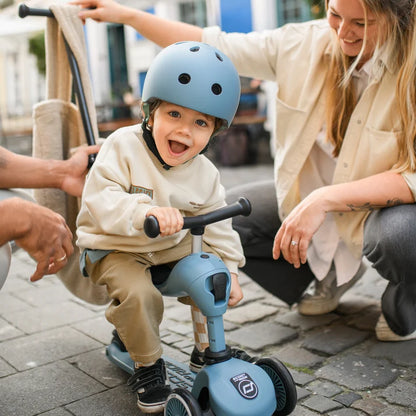 Scooter 2 en 1 Highwaykick 1 Push and Go Steel - Scoot and Ride