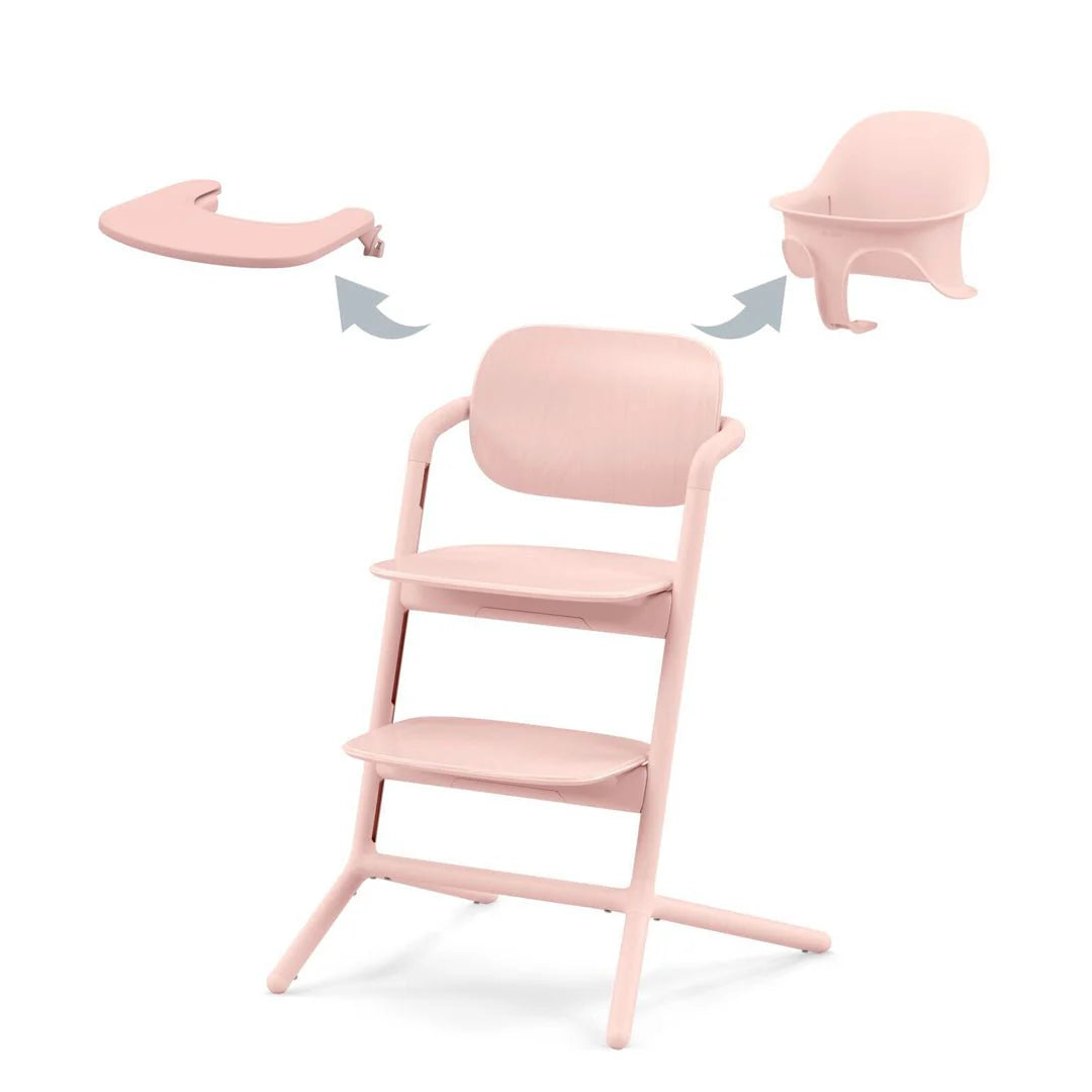 Silla de Comer evolutiva Lemo 3 en 1 Pearl Pink - Cybex