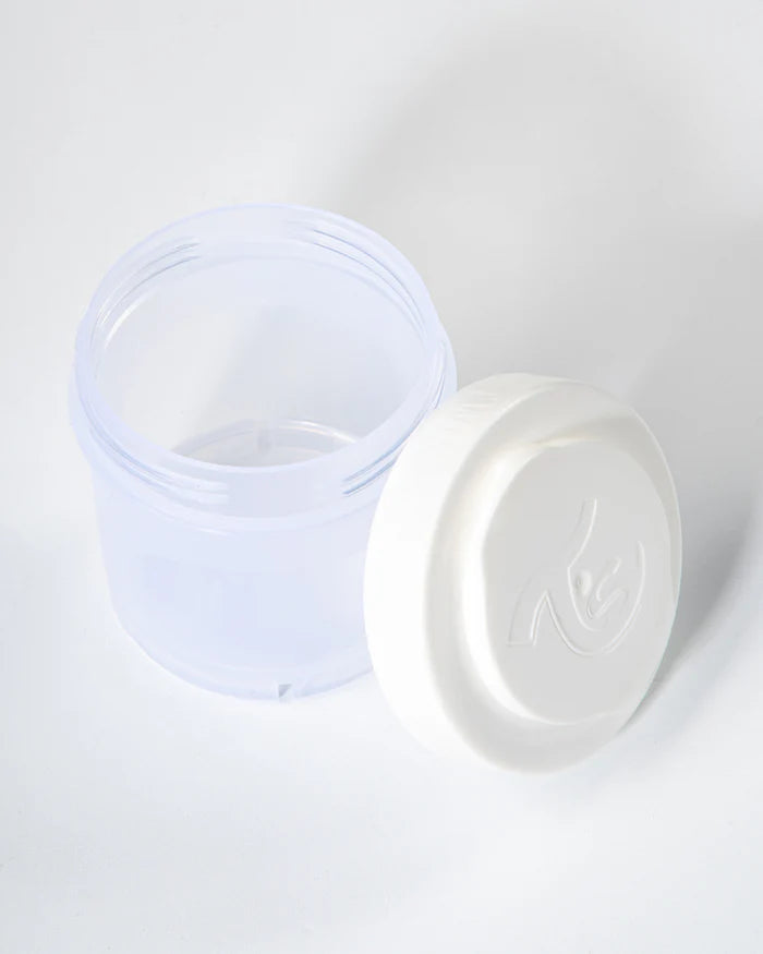 Mamadera Twistshake Double Pro 330ml Blanco