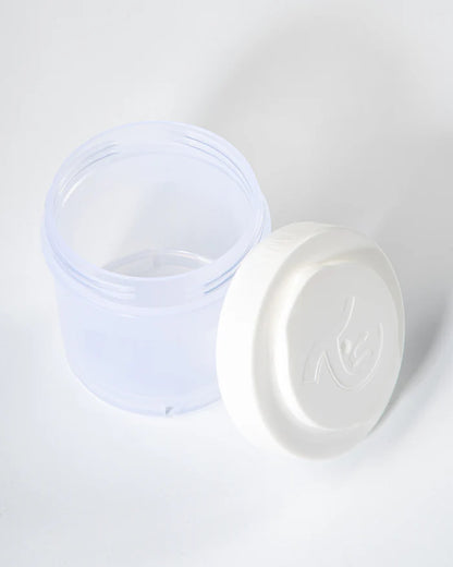 Mamadera Twistshake Double Pro 330ml Blanco