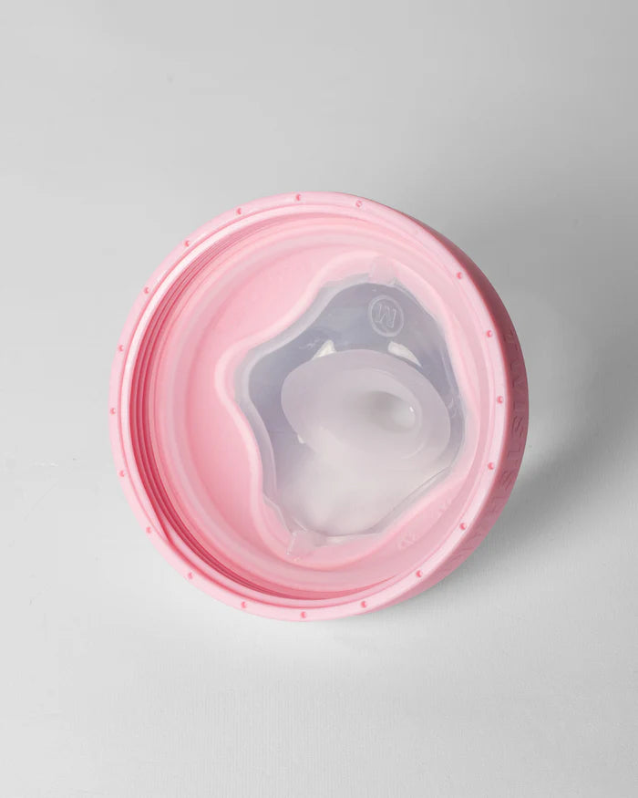 Mamadera Twistshake Double Pro 330ml Rosado