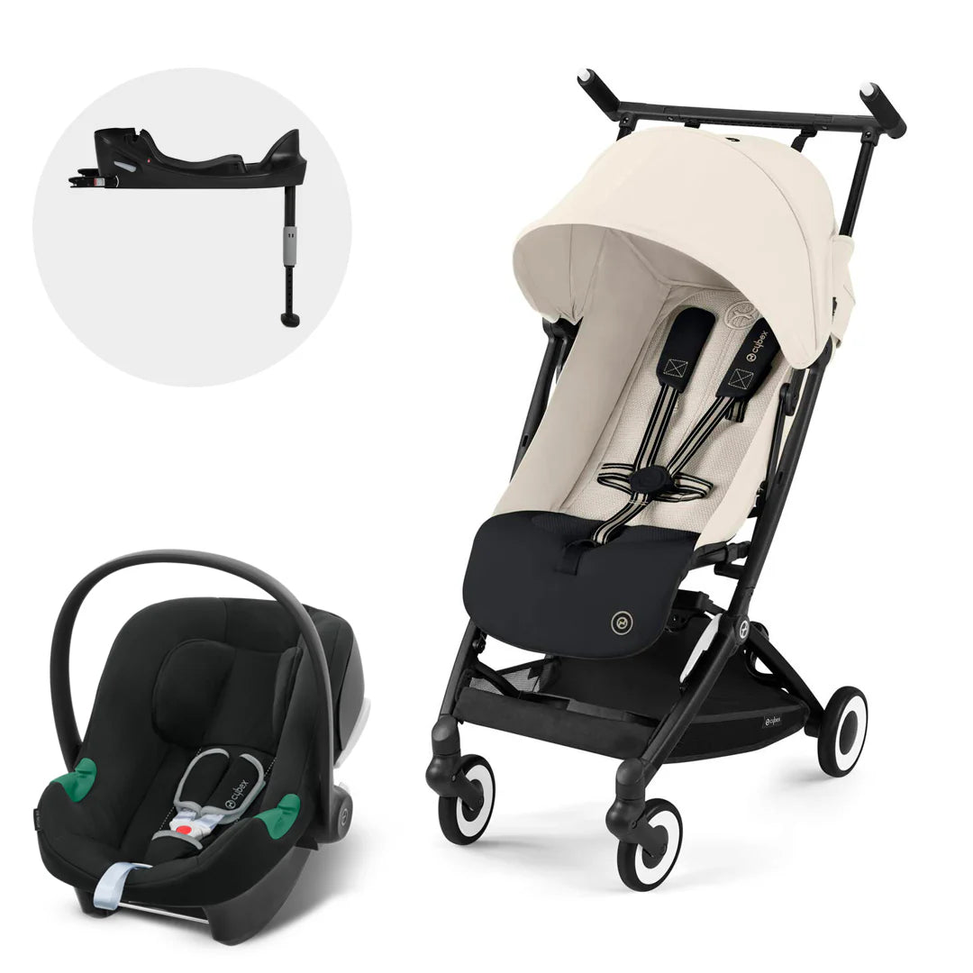 Travel System Libelle + Aton B2 + Base Cybex