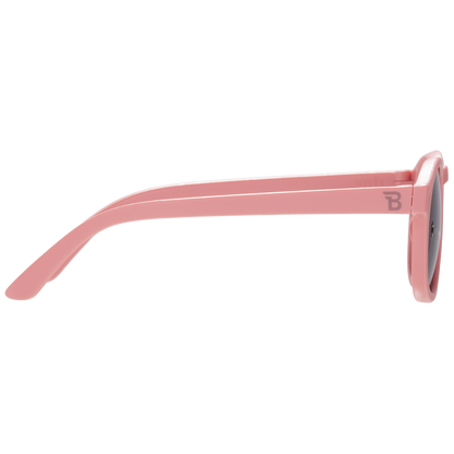 Babiators Eco Keyhole: Seashell Pink | Smoke Lenses | 3-5 años