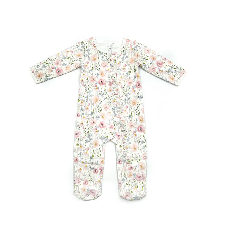 Pijama Baby Franela Wildflowers