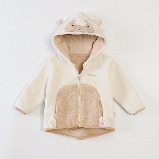 CHAQUETA POLAR COZY LAMB BEIGE 3 A 5 ANOS LA OVE BEE