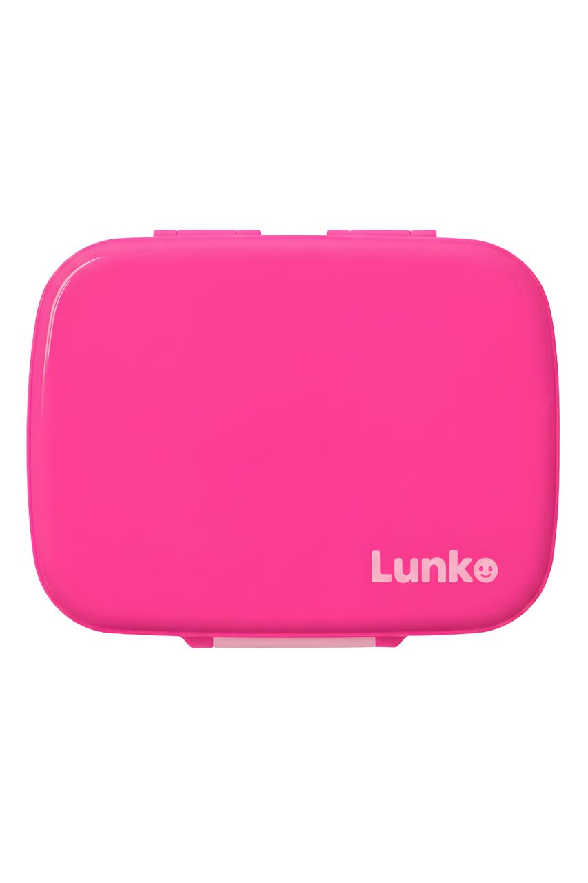 Lonchera Bento Acero Inoxidable Rosado
