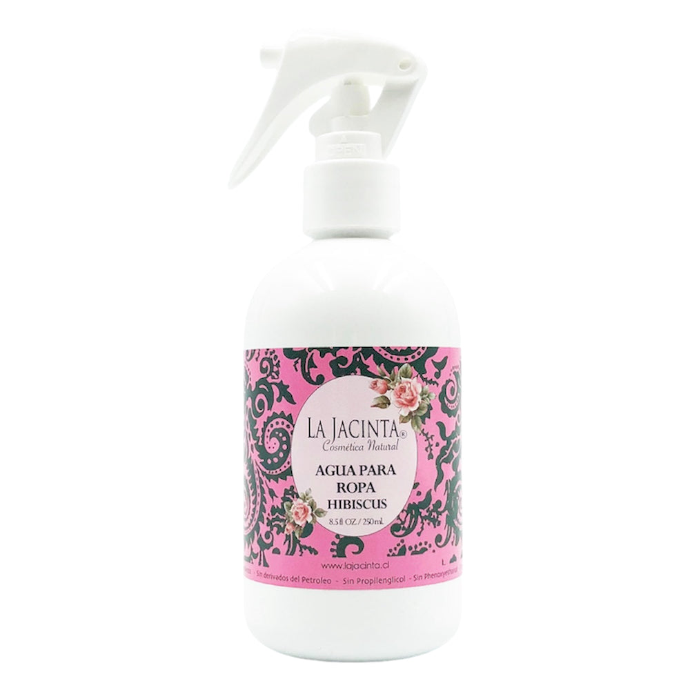 Agua para ropa 250ml aroma Hibiscus