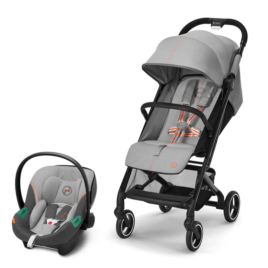 Travel System Beezy (One Box)+ Aton S2 Lava Grey Cybex