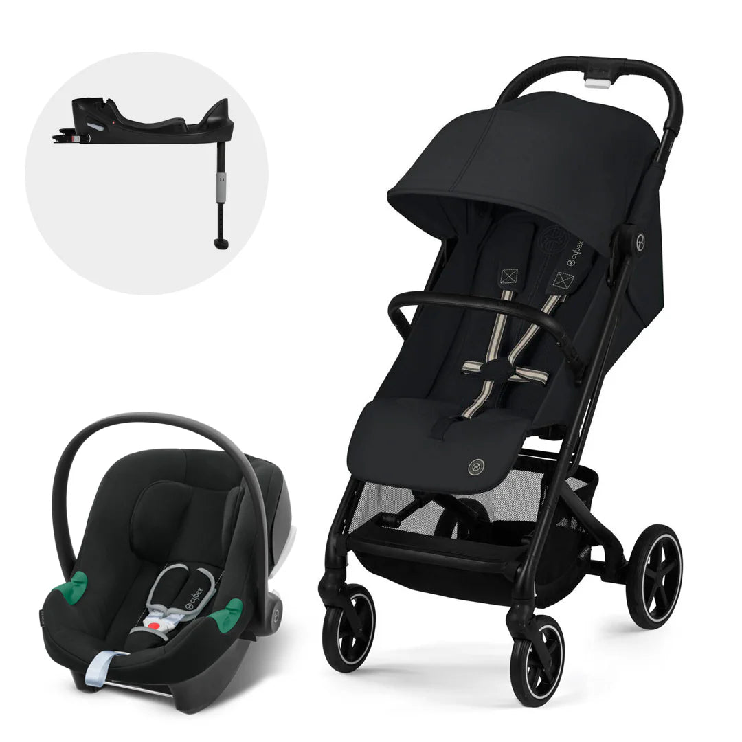 Coche Travel System Beezy + Aton B2 + Base Cybex