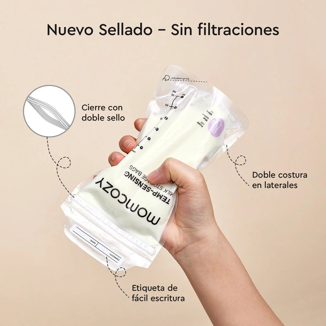 Bolsa para almacenar leche materna x 50 unidades - Momcozy