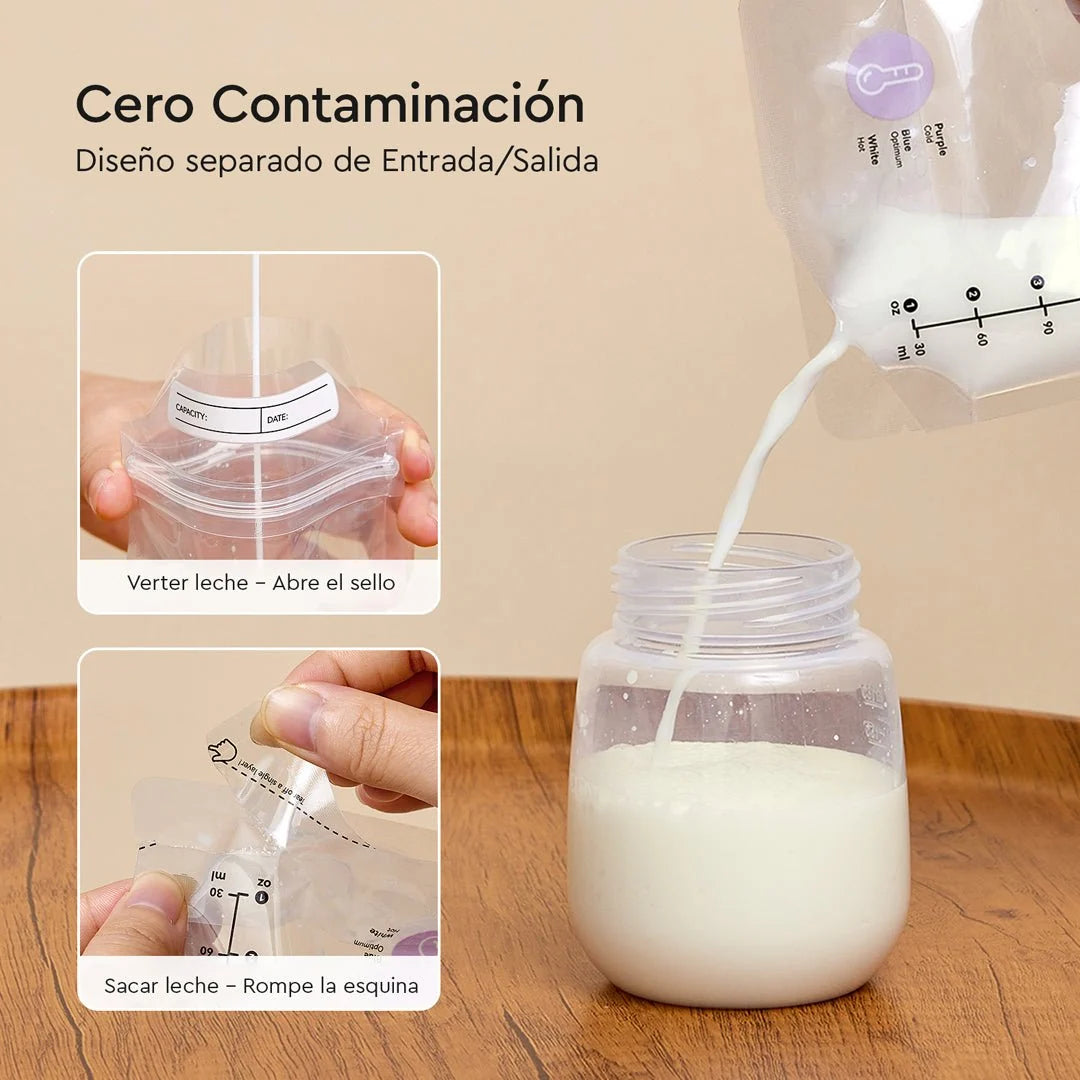 Bolsa para almacenar leche materna x 50 unidades - Momcozy