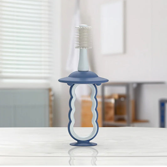 Cepillo Dental de Silicona para Bebé - Momcozy