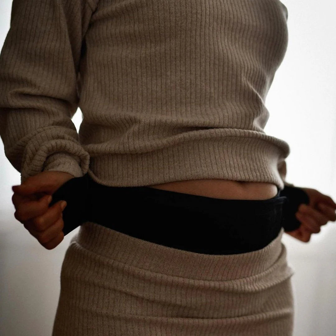 Cinturón Ajustable Velcro Support Belt Negro - Carriwell