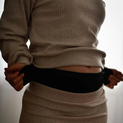 Cinturón Ajustable Velcro Support Belt Negro - Carriwell