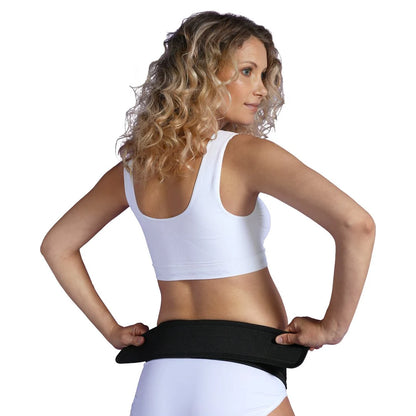 Cinturón Ajustable Velcro Support Belt Negro - Carriwell