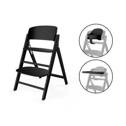 Silla de Comer Evolutiva Click & Fold 3 en 1 BT Stunning Black- Cybex