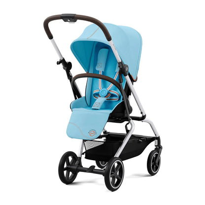 Coche de paseo Eezy S Twist Plus 2 Silver Beach Blue Cybex